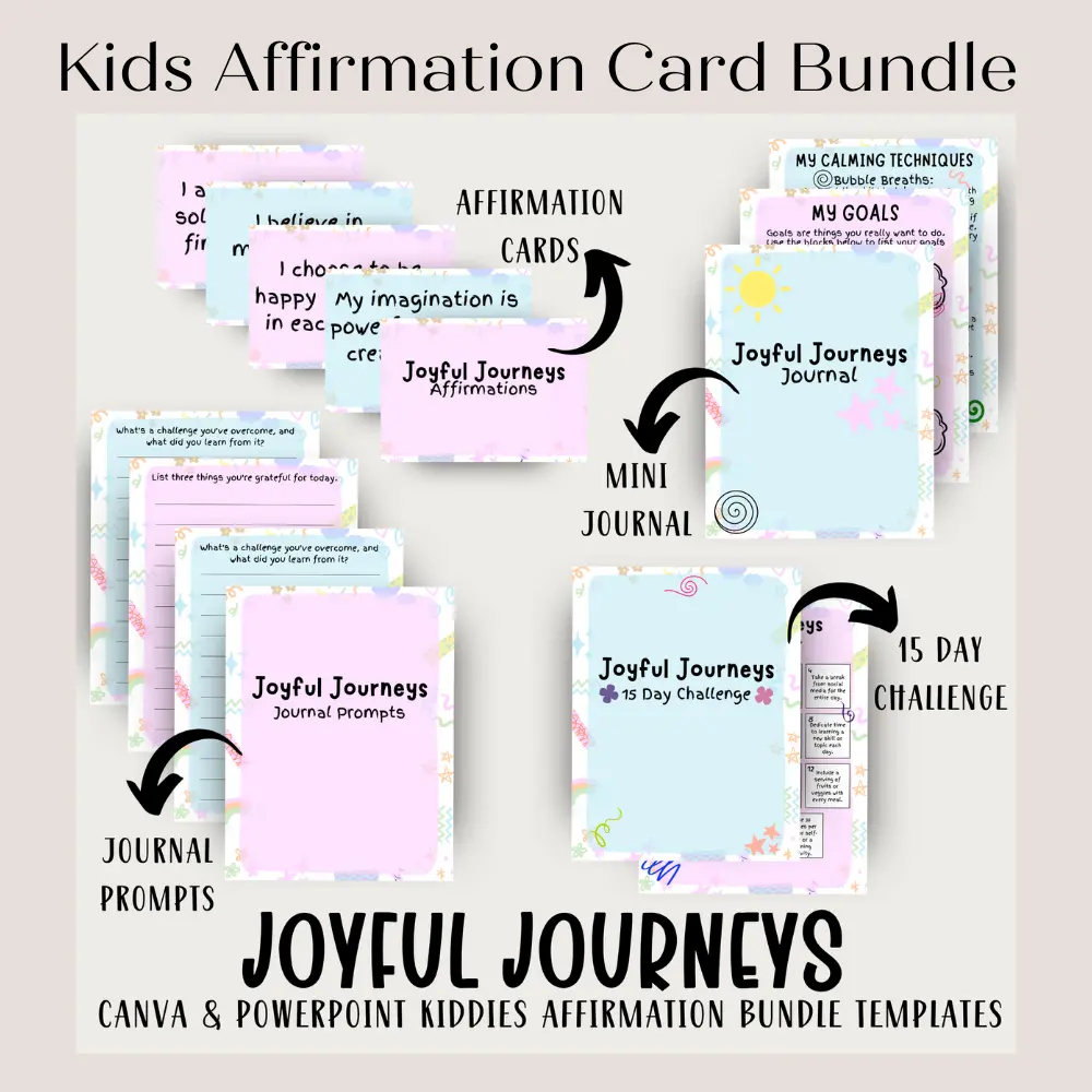 Kids Affirmation Card Bundle
