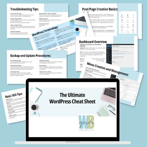 Ultimate WordPress Cheat Sheet